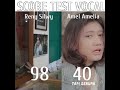 ADU TEST VOCAL RENY SILWY VS AMEL AMELIA