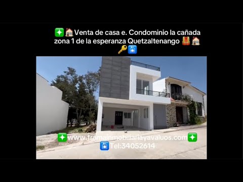 Venta de casa en la esperanza Quetzaltenango Guatemala 🦺🏠✴️🚧