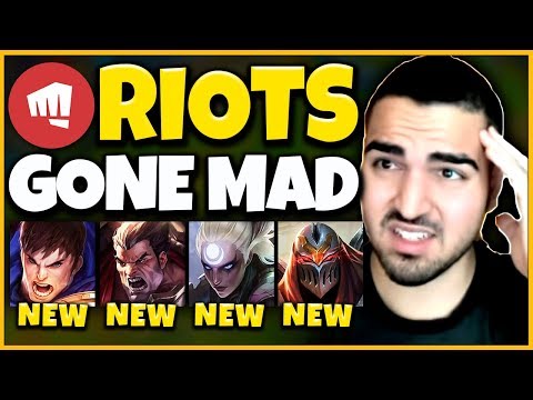 So Five NEW Reworked Junglers Are Coming...Riot has LITERALLY Lost their minds...
