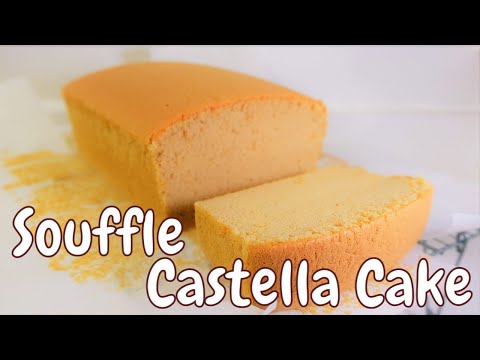 Souffle Castella Cake~ Taiwanese Cake Recipe [Gourmet Apron 416]
