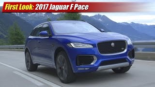 First Look: 2017 Jaguar F Pace