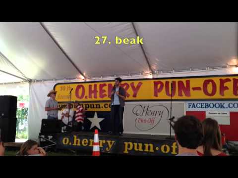 O. Henry Pun Off 2016 | Punniest in Show Competition | Southpaw Jones