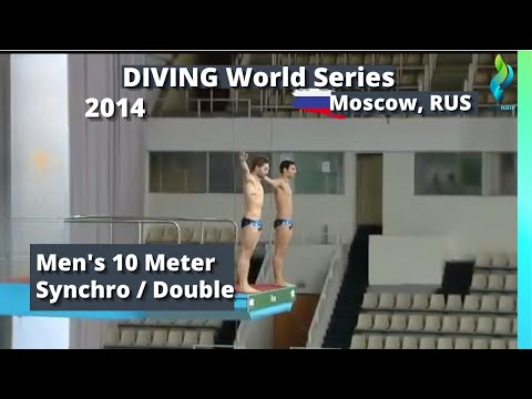 2014 Diving World Series Moscow  - Mens10 Meter Double / Synchro Diving