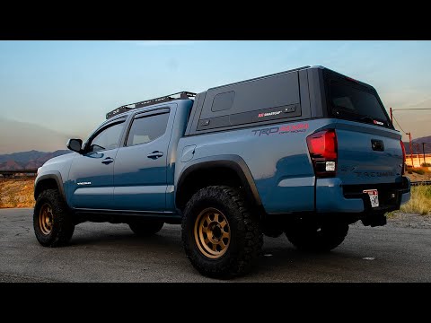 RSI SmartCap Tacoma Install & Review - The Best 3rd Gen Tacoma Camper Shell - 2016+ Toyota Tacoma