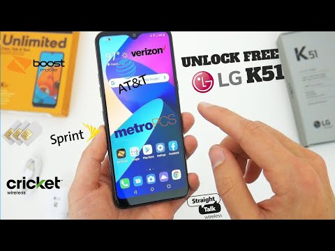 How to unlock LG K51 - Unlock LG K51 SIM Network