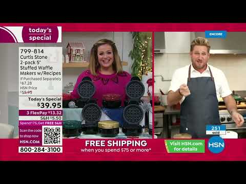 HSN | Chef Curtis Stone Holiday Gifts 12.03.2022 - 02 AM