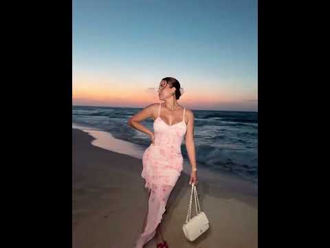 نسرين طافش تمزق شواطئ البحر بجمالها و أنوثتها