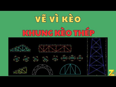 Video hướng dẫn vẽ thang thép