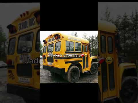 Jaden’s bus is here ￼ ❤️
