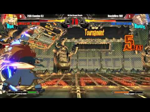 CaliBurst March 2015 - GG Xrd Singles Part 2/2 (Grand Finals)