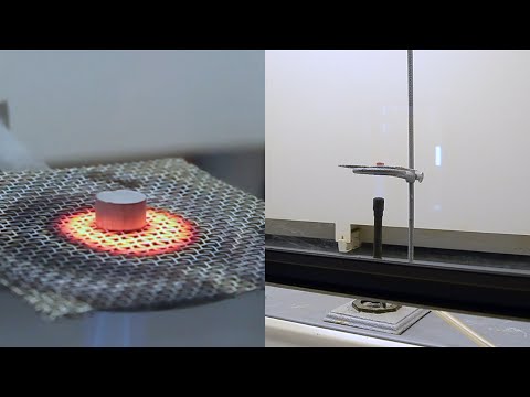 Exothermic Reaction of Synthesizing AlNi Alloy