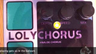 Video thumbnail for MadeByMike LOLYCHORUS Analog Chorus by mikelivesley