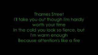 Six Feet Under The Stars - All Time Low (with lyrics/acoustic version)