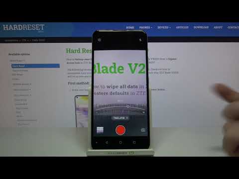 Camera Best Features - ZTE Blade V2020 & Record Video in Timelapse