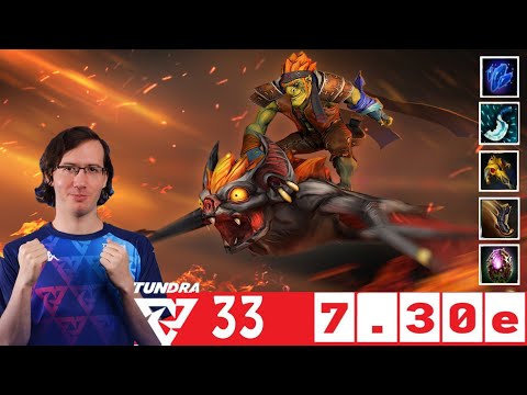 [DOTA 2] TUNDRA.33 the BATRIDER [OFFLANE] [7.30e]