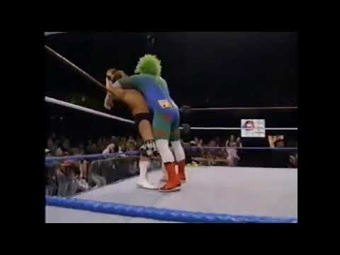 Doink the Clown vs Reno Riggins WWF Superstars 1993