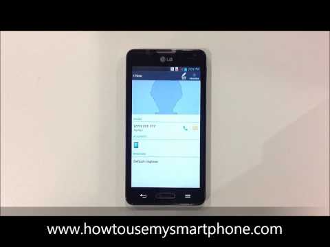 How to Add a Picture to a Contact - LG