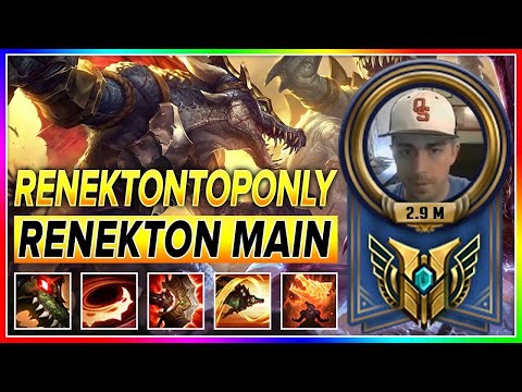 RenektonTopOnly - Renekton Montage | NA Master Renekton Main|| Master LOL