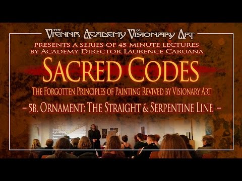 The L. Caruana Sacred Codes Series – 5b. Ornament: The Straight & Serpentine Line through History