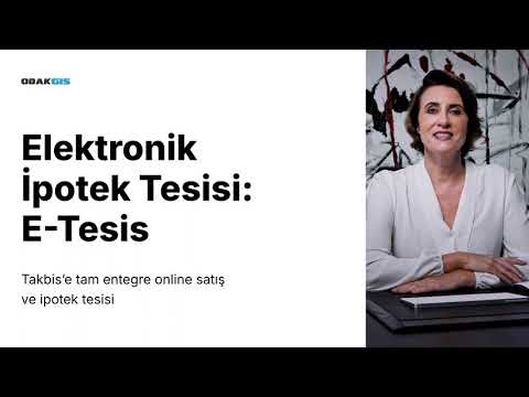 Elektronik Ipotek Tesisi E-Tesis