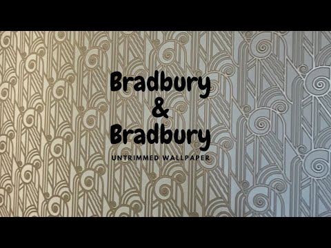 How to Hang Untrimmed Bradbury and Bradbury Wallpaper - Spencer Colgan