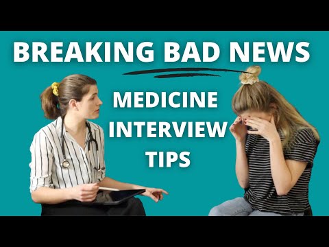 [INTERVIEW QUESTION] Breaking bad news | ROLE PLAY