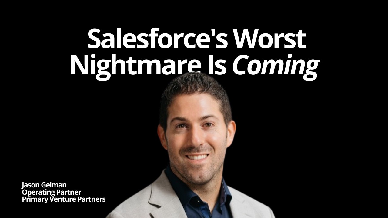 The $1M Salary GTM Role Nobody Qualifies For Yet w/ Jason Gelman, GTM Partner @ Primary VC