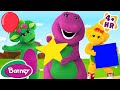 The Wonderful World Of Shapes Shapes For Kids NEW COMPILATION Barney The Dinosaur