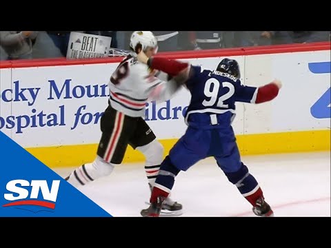 VIDÉO: Le coach de l'Avalanche était en FURIE...