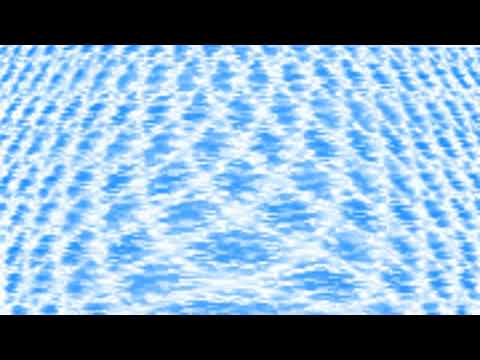 8bit XOR blue ocean waves