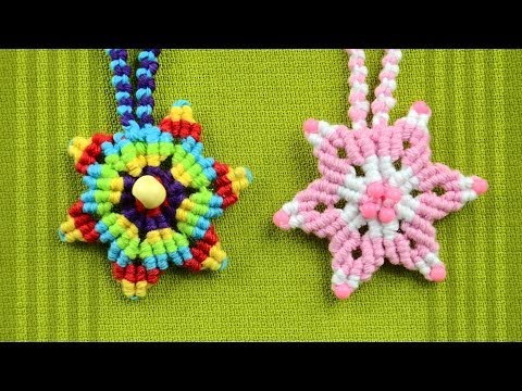 Snaky Macramé Necklace Tutorial