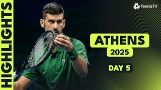 Download lagu Djokovic Battles Borges; Musetti & Muller Also In Action | Athens 2025 Day 5 Highlights mp3