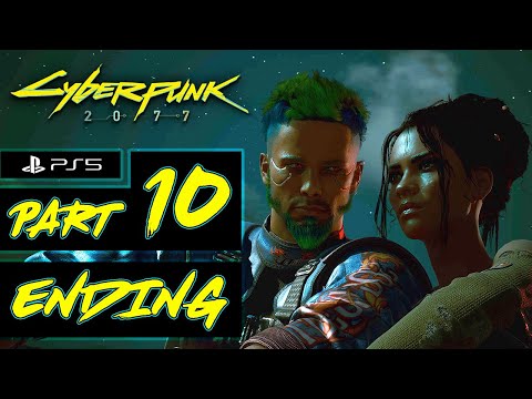 CYBERPUNK 2077 (PS5) ENDING Walkthrough PART 10 FULL GAME [Corpo] (4K 60ᶠᵖˢ) No Commentary