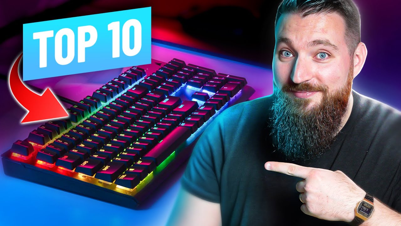 TOP 10 Meilleurs CLAVIERS GAMER en 2024