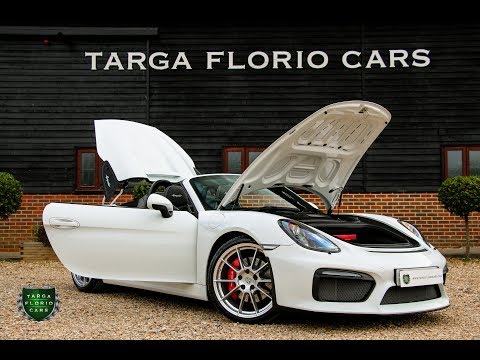 Thumbnail for Porsche Boxster Spyder 981 3.8 2dr Manual Convertible in Pure White 2016 by Porsche 981