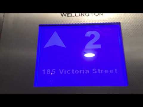 Button Mix | Old OTIS (mod. Schindler) @ 185 Victoria St (Left Bank Parking), Wellington CBD