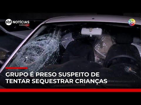 Grupo é detido após denúncias de tentativas de sequestro de crianças no Ceará | #SBTNotícias