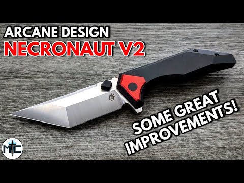 Arcane Design Necronaut V2 Folding Knife - Overview