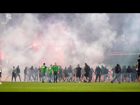 Ausschreitungen nach Wiener Derby! | Rapid Wien - Austria Wien