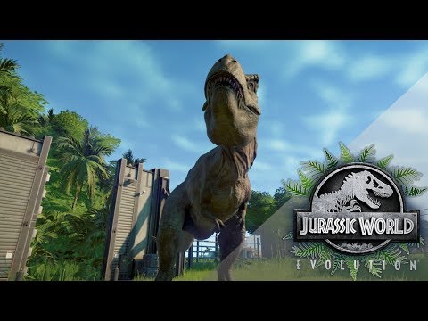 Release the Tyrannosaurus Rex!! 🦕🌿 Jurassic World Evolution