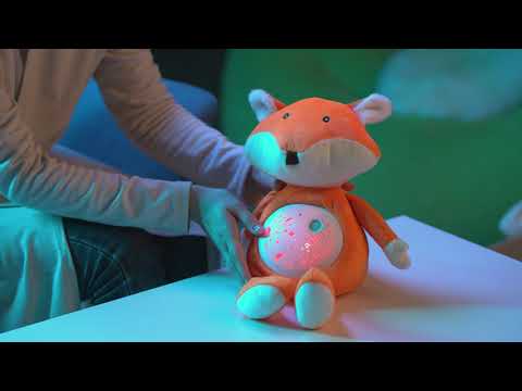 Мягкая игрушка-ночник «Лисенок» c проектором и музыкой / MBQ661-1A