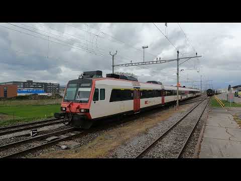 Trainspotting Schweiz, Avenches am 12. und 13. April 2023, SBB und BLS, Regional- und Güterzüge