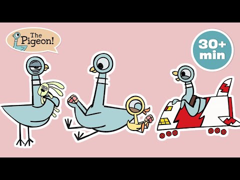 The Pigeon’s Ultimate Read-Aloud Compilation! 🐦✨ Animated Stories for Kids | Hidden Pigeon Channel