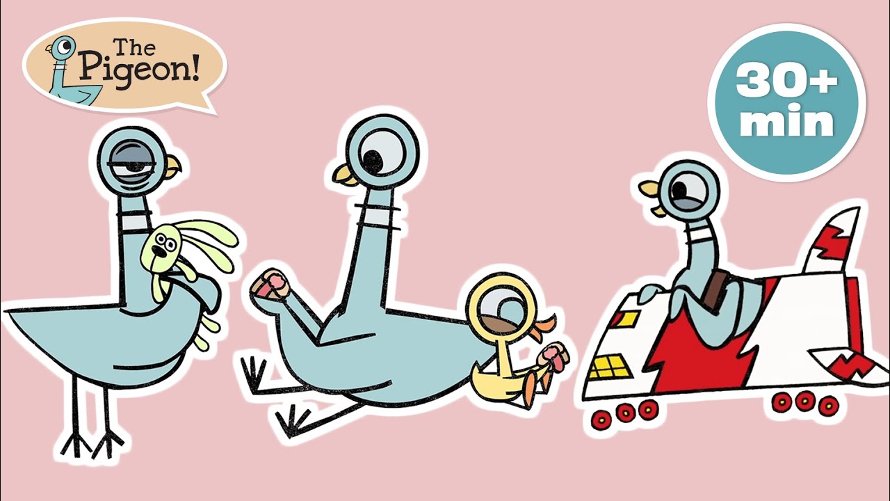 The Pigeon’s Ultimate Read-Aloud Compilation! 🐦✨ Animated Stories for Kids | Hidden Pigeon Channel