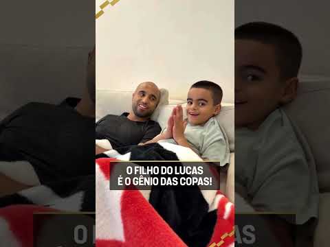 O FILHO DO LUCAS MOURA É O GÊNIO DAS COPAS DO MUNDO! #shorts