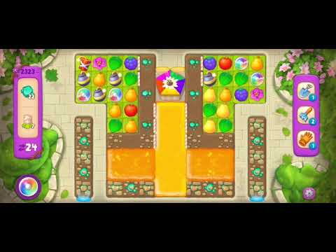 Gardenscapes level 2323 super hard level.