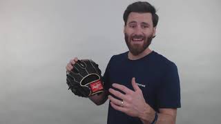 Video thumbnail: Rawlings R9 11.5" Baseball Glove: R9314-2BG