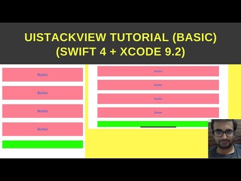 Swift tutorial - Learn about UIStackView (Basic part)