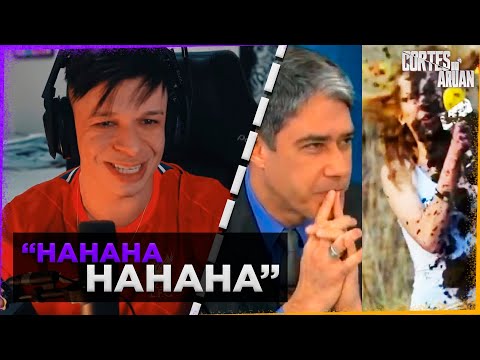 Aruan reacts to the biggest live TV gaffes in Brazil! (He talks about everything) - Aruan's clips