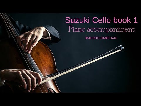 Suzuki cello book 1, piano accompaniment, Rigadoon